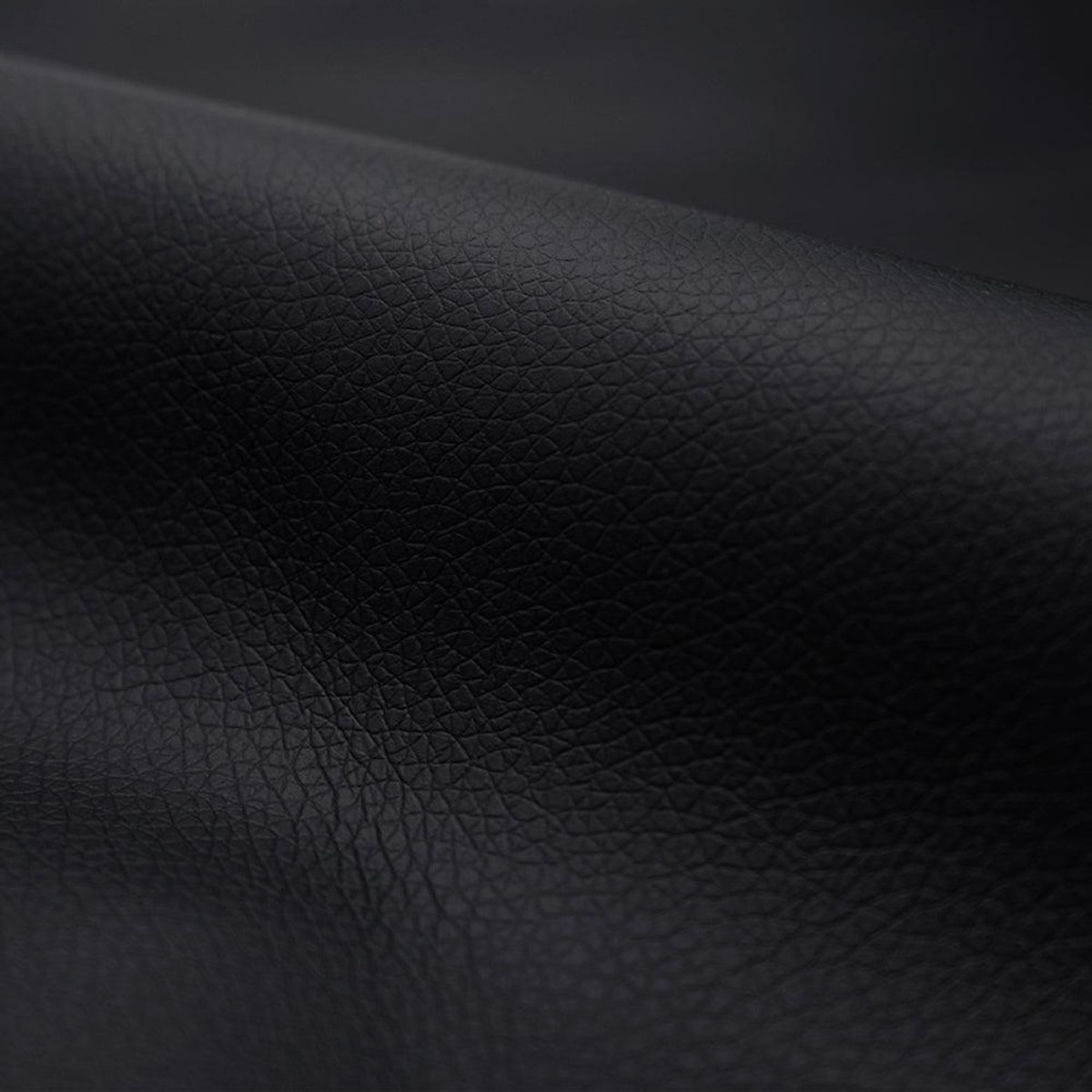 Rendez vous déco Lot de 2 chaises en bois plaqué noyer et PU noir-Flow