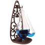 Voir la diapositive 2 : ESSCHERT DESIGN Esschert Design Verre meteorologique avec support en fonte 0,5 L TH31