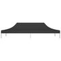 Voir la diapositive 3 : VIDAXL Toit de tente de reception 6x3 m Noir 270 g/m^2