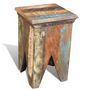 Voir la diapositive 4 : VIDAXL Tabouret Bois de recuperation massif