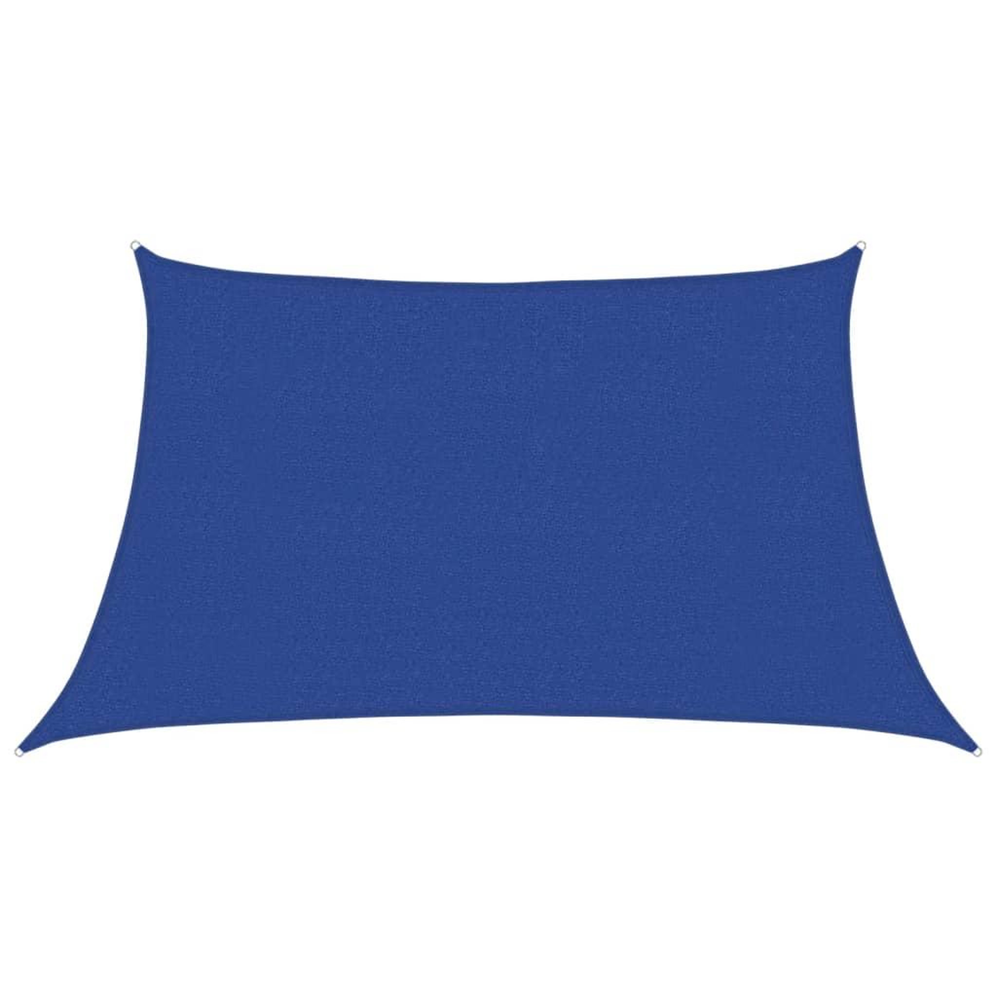 Voir la diapositive 2 : VIDAXL Voile d'ombrage 160 g/m^2 Bleu 3/4x2 m PEHD