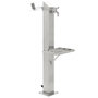 Voir la diapositive 1 : VIDAXL Colonne a eau de jardin carree Acier inoxydable 95 cm