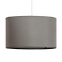 Voir la diapositive 1 : Paris Prix Lampe Suspension avec Abat-Jour  Fidelio  50cm Gris