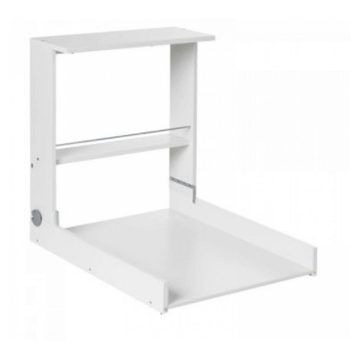 GEUTHER Table à Langer Murale Wicki de Geuther avec Matelas Blanc et Motifs Animaux