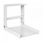 GEUTHER Table à Langer Murale Wicki de Geuther avec Matelas Blanc et Motifs Animaux