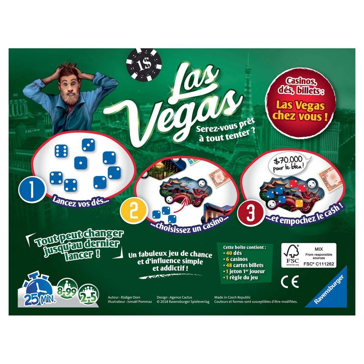 RAVENSBURGER Jeu Las Vegas