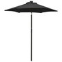 Voir la diapositive 1 : VIDAXL Parasol de jardin avec lumieres LED noir 200x211 cm aluminium