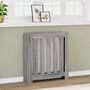 Voir la diapositive 1 : VIDAXL Cache-radiateur sonoma gris 78x20x82 cm bois d'ingenierie