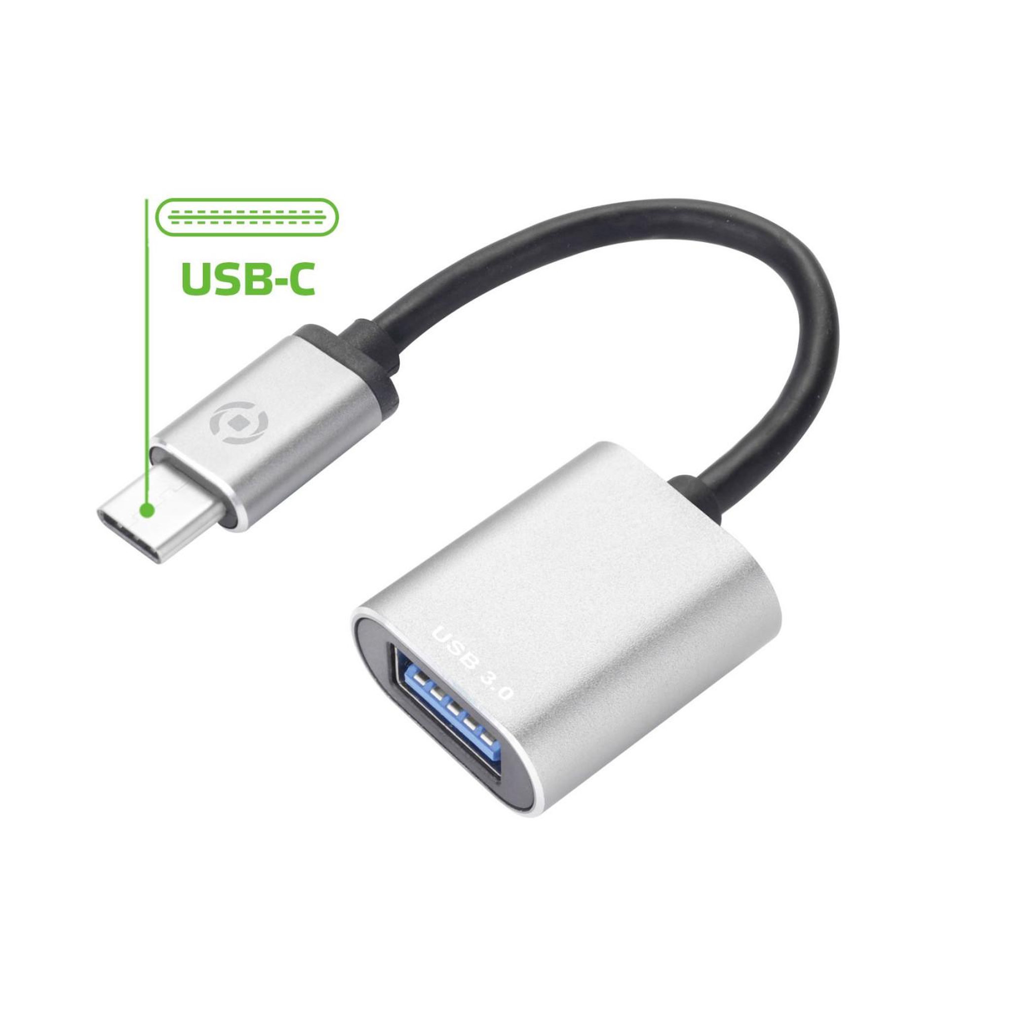 CELLY Celly PROUSBCUSBDS câble USB USB 3.2 Gen 1 (3.1 Gen 1) USB C USB A Argent