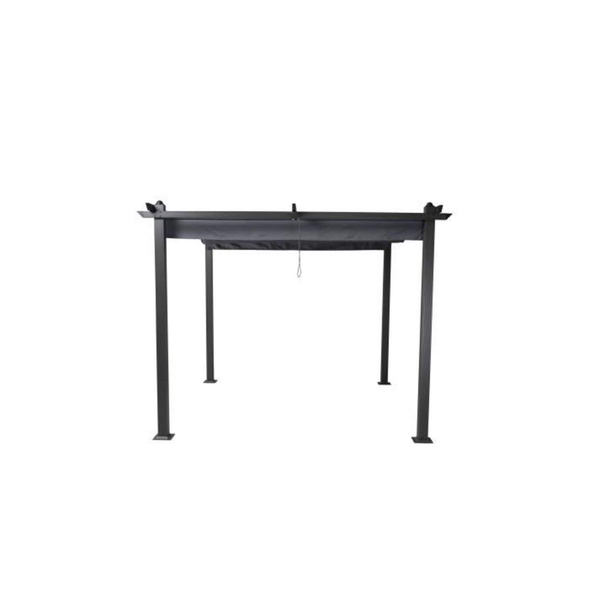 Paris Prix Pergola Avec Toit  Lazio  295cm Gris Foncé