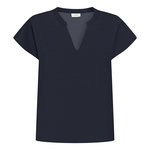 JACQUELINE DE YONG Blouse Marine Femme JDY Pepper. Coloris disponibles : Bleu