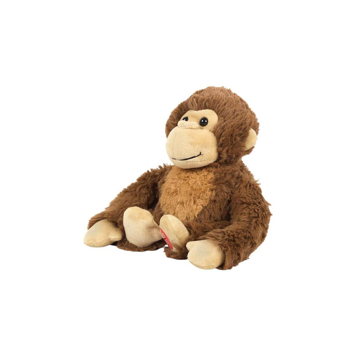 Paris Prix Peluche Animée Gorille  Galipette  18cm Marron