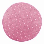 Paris Prix Tapis Enfant Déco  Fluo Night  90cm Fuchsia