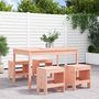 Voir la diapositive 1 : VIDAXL Ensemble a manger de jardin 5pcs bois massif Douglas