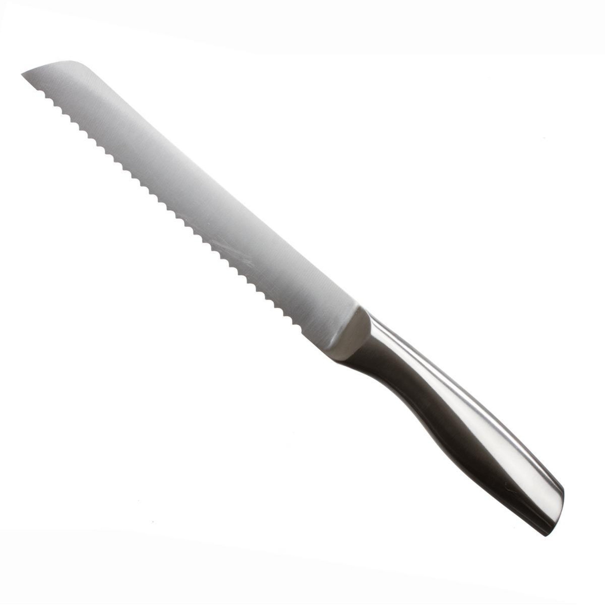 Voir la diapositive 4 : FIVE Couteau à pain  inox forgé  34cm gris