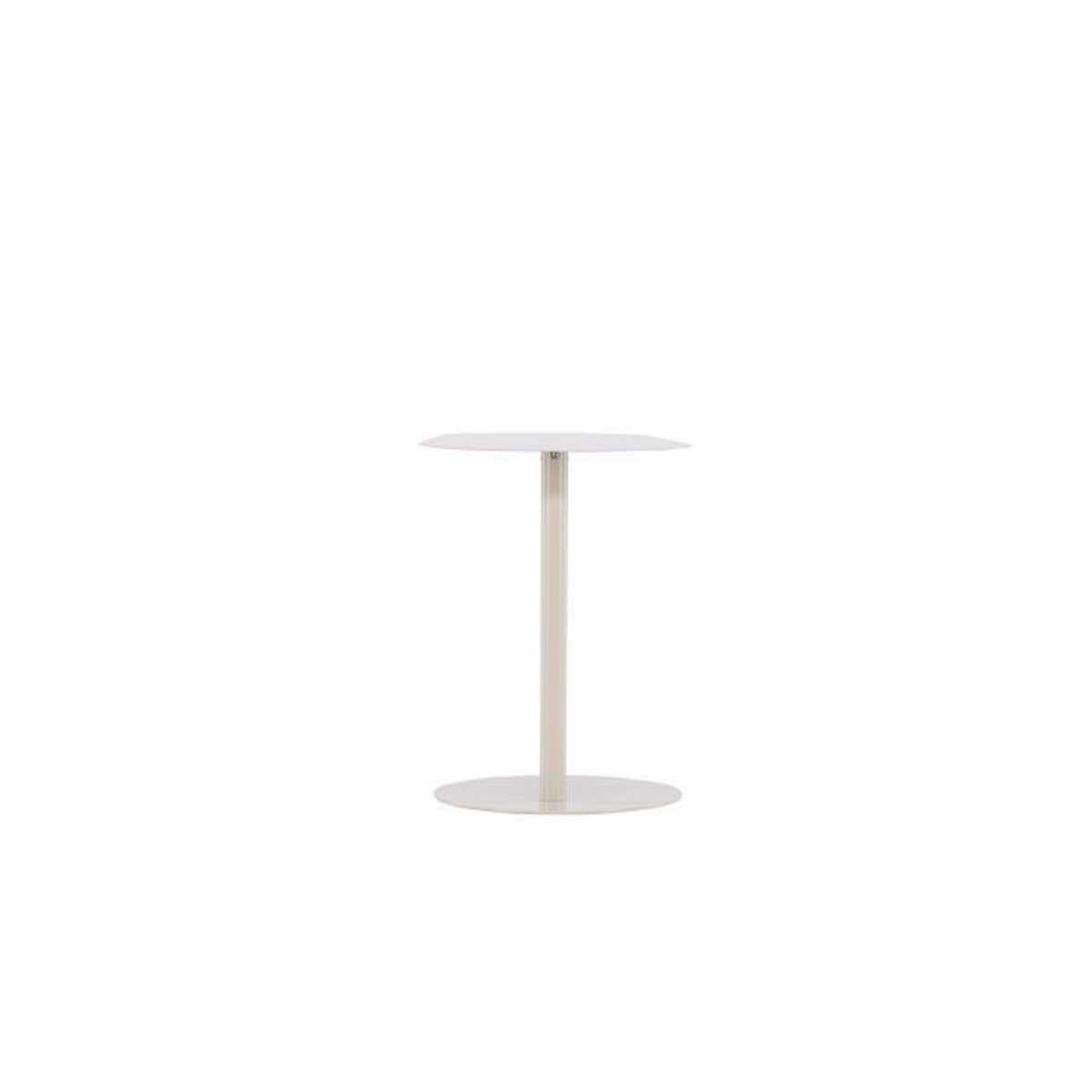 Paris Prix Table d'Appoint Design  San Jose  50cm Beige