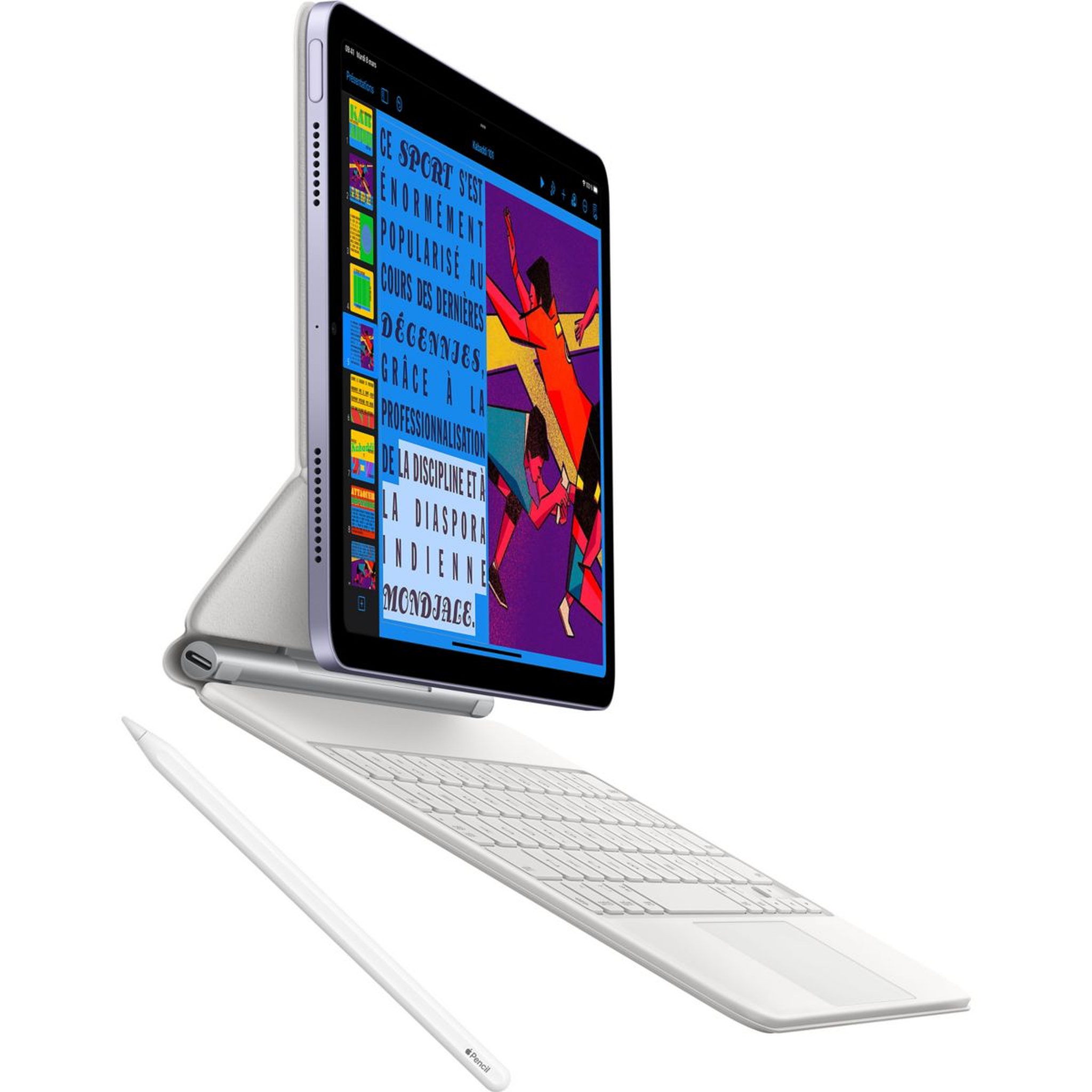 Voir la diapositive 5 : APPLE Tablette Apple Air 10.9 Gris Sidéral 64Go Wifi 2022
