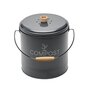 Voir la diapositive 1 : Guillouard Seau à compost rond 4.5l gris - 040615