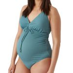 MAMALICIOUS Maillot de bain de Grossesse  Femme Mamalicious  ora. Coloris disponibles : Vert