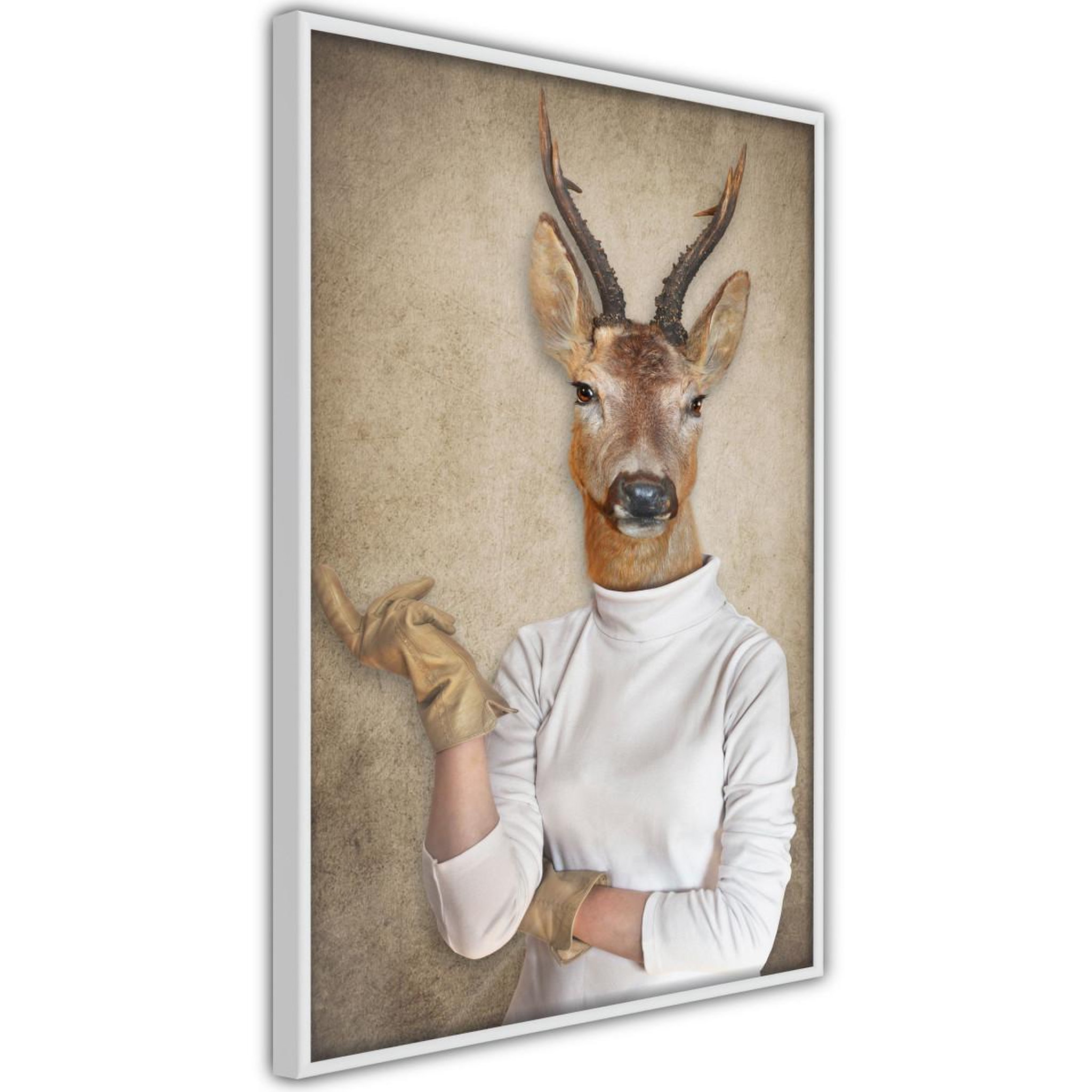 Paris Prix Affiche Murale Encadrée  Animal Alter Ego Capreolus