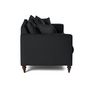 Voir la diapositive 3 : BEST MOBILIER Flamingo - canapé droit 2 places en velours