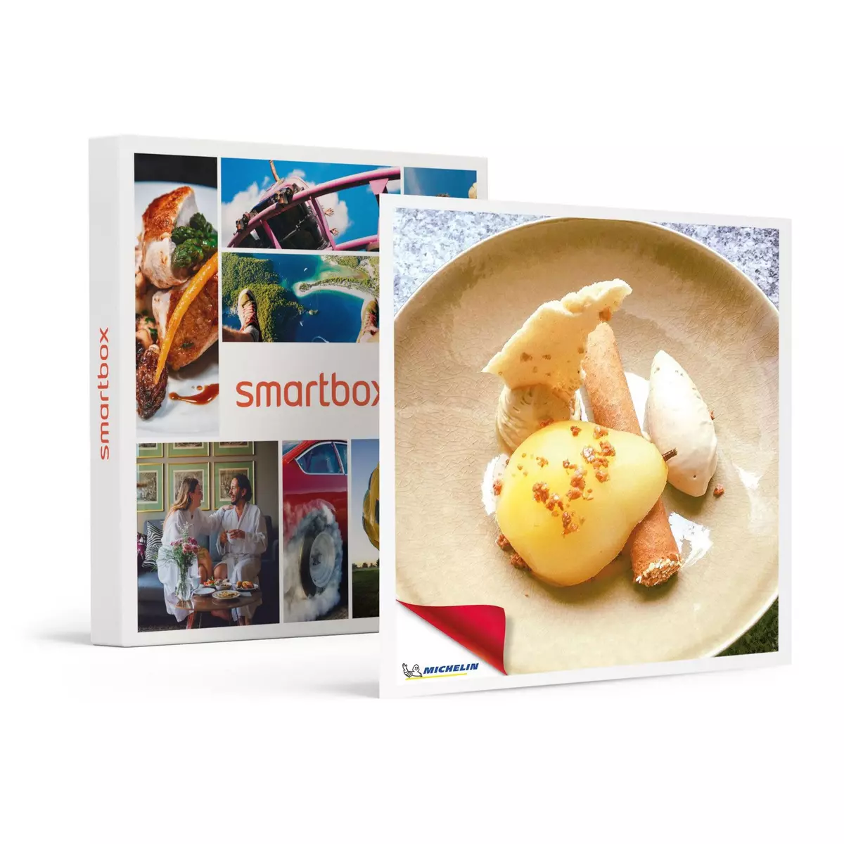 Smartbox Dîner à une table étoilée MICHELIN - Coffret Cadeau Gastronomie