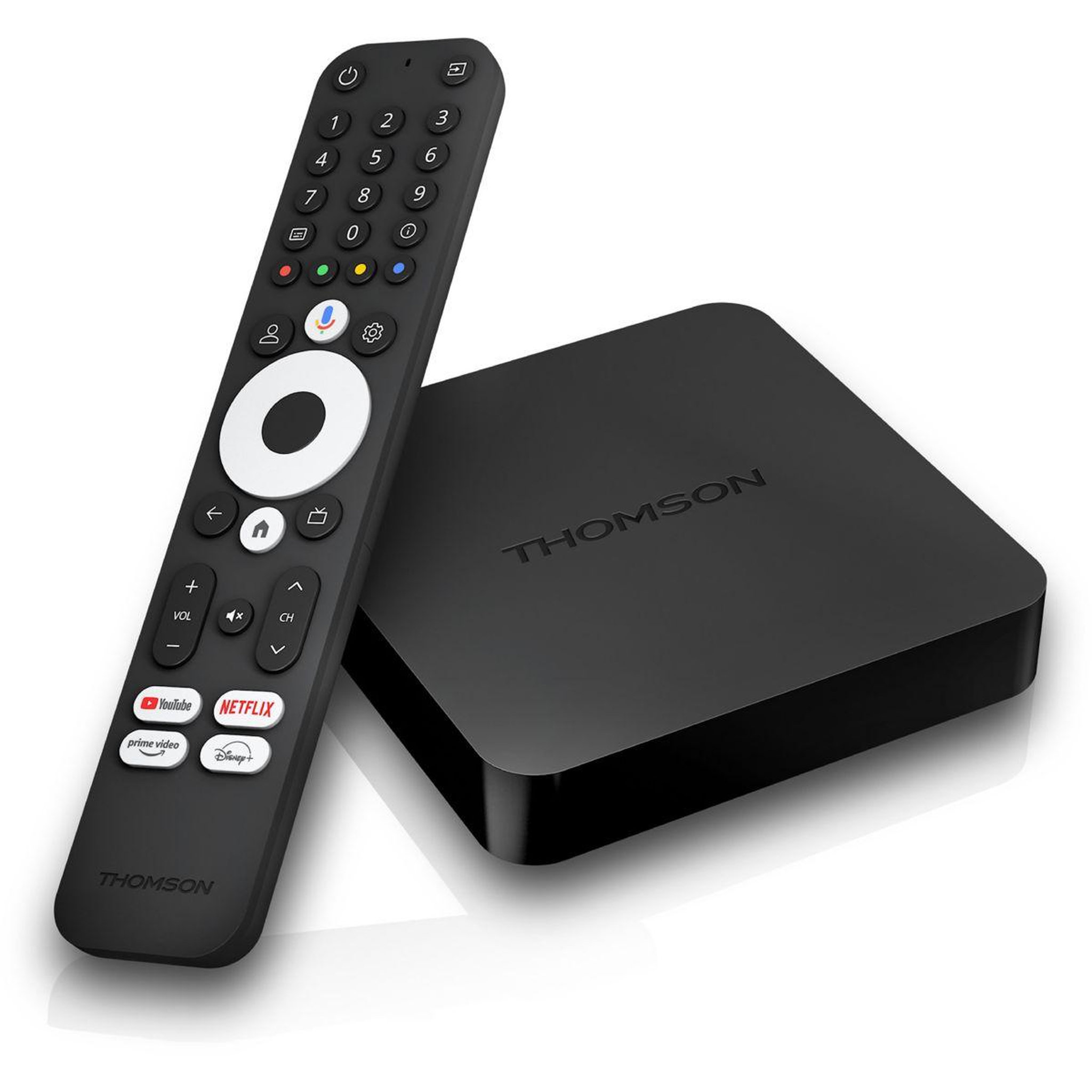 Voir la diapositive 1 : THOMSON Passerelle multimédia 240G Box 4K avec Google TV