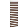 Voir la diapositive 4 : VIDAXL Store zebre marron 85x230 cm largeur du tissu 80,9 cm polyester
