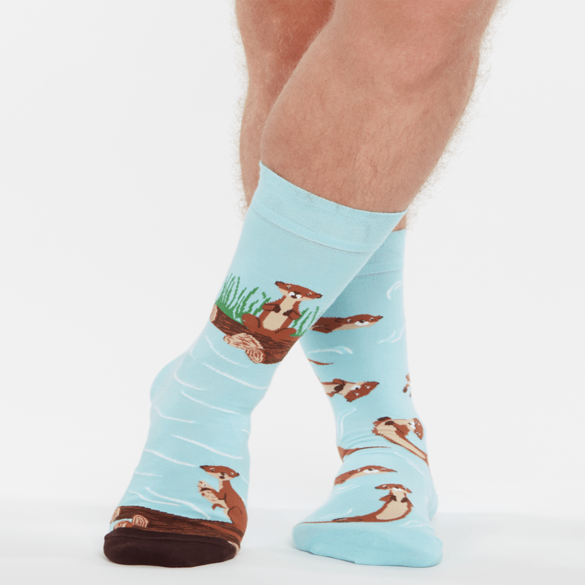 Voir la diapositive 2 : DEDOLES Chaussettes dedoles loutres