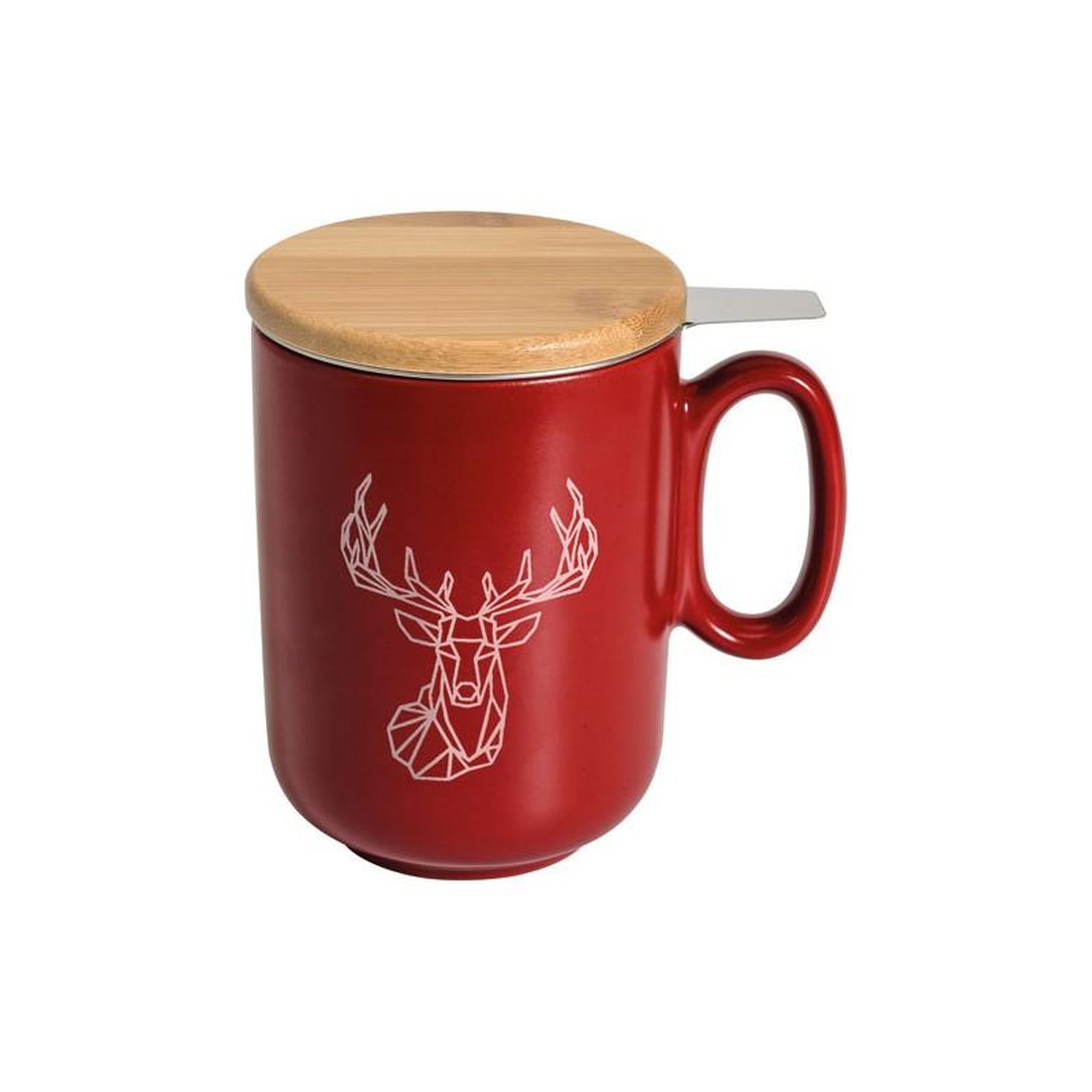 Table&cook ORIGAMI CERF TISANIERE ROUGE 450ML TABLE ET COOK - 86E-001-MCR