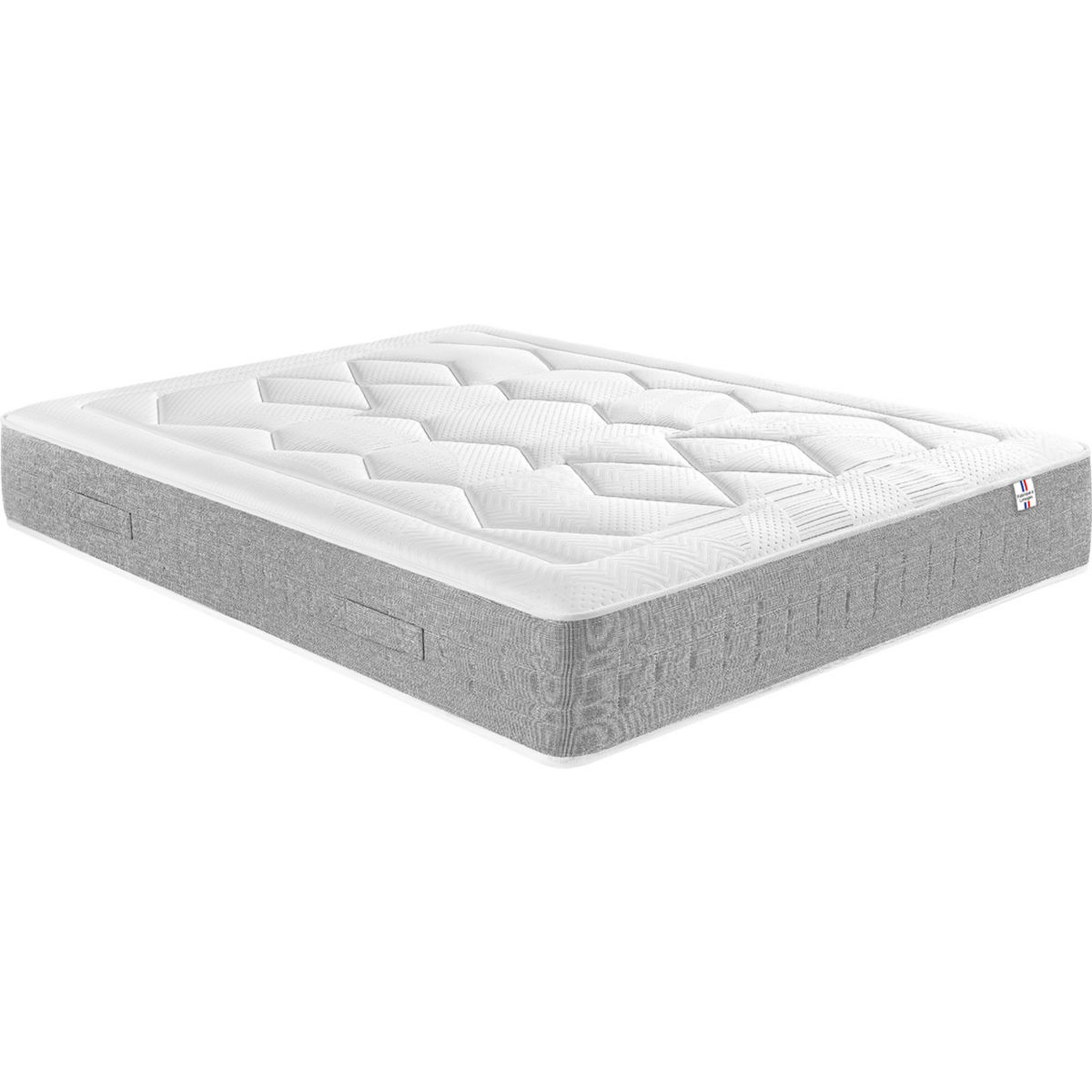 Voir la diapositive 1 : Matelas ressorts ensachés 140x190 cm CHEVREUSE 