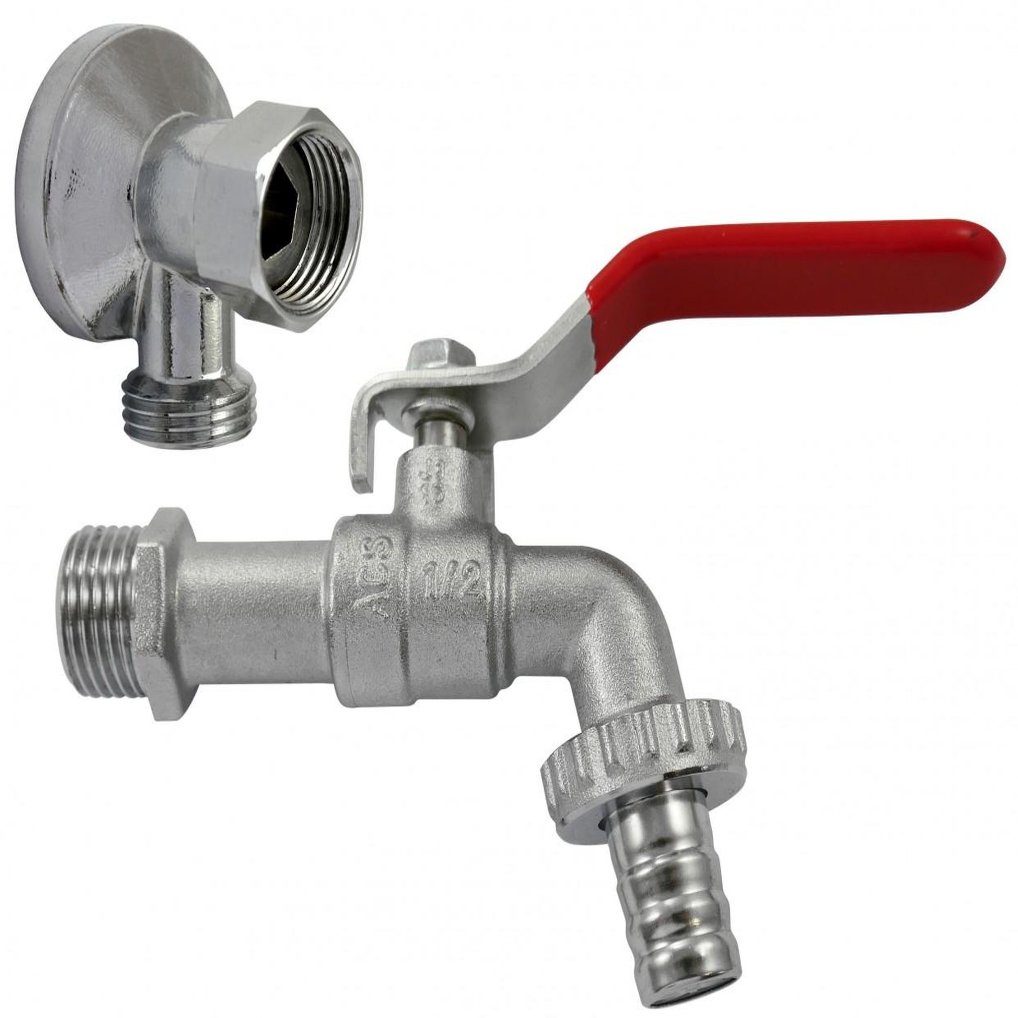 CENTRALE BRICO Applique et vanne d'arrosage, mâle / femelle 15 x 21 mm 15 x 21 mm