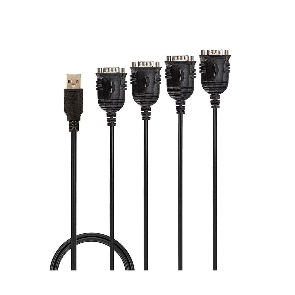 LINDY Convertisseur USB Série Lindy 4 Ports
