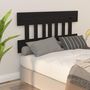 Voir la diapositive 5 : VIDAXL Tete de lit Noir 143,5x3x81 cm Bois massif de pin