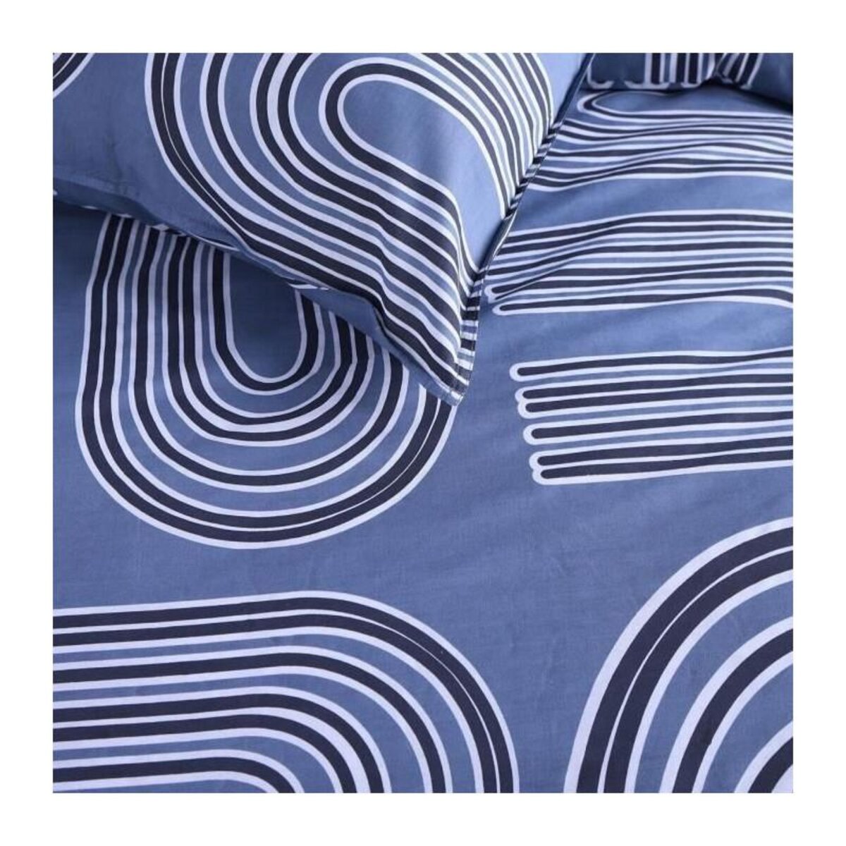 Today Parure de lit - TODAY - Sunshine - 123022 - 2 personnes - 240x260cm - Coton - Imprimé 15.26