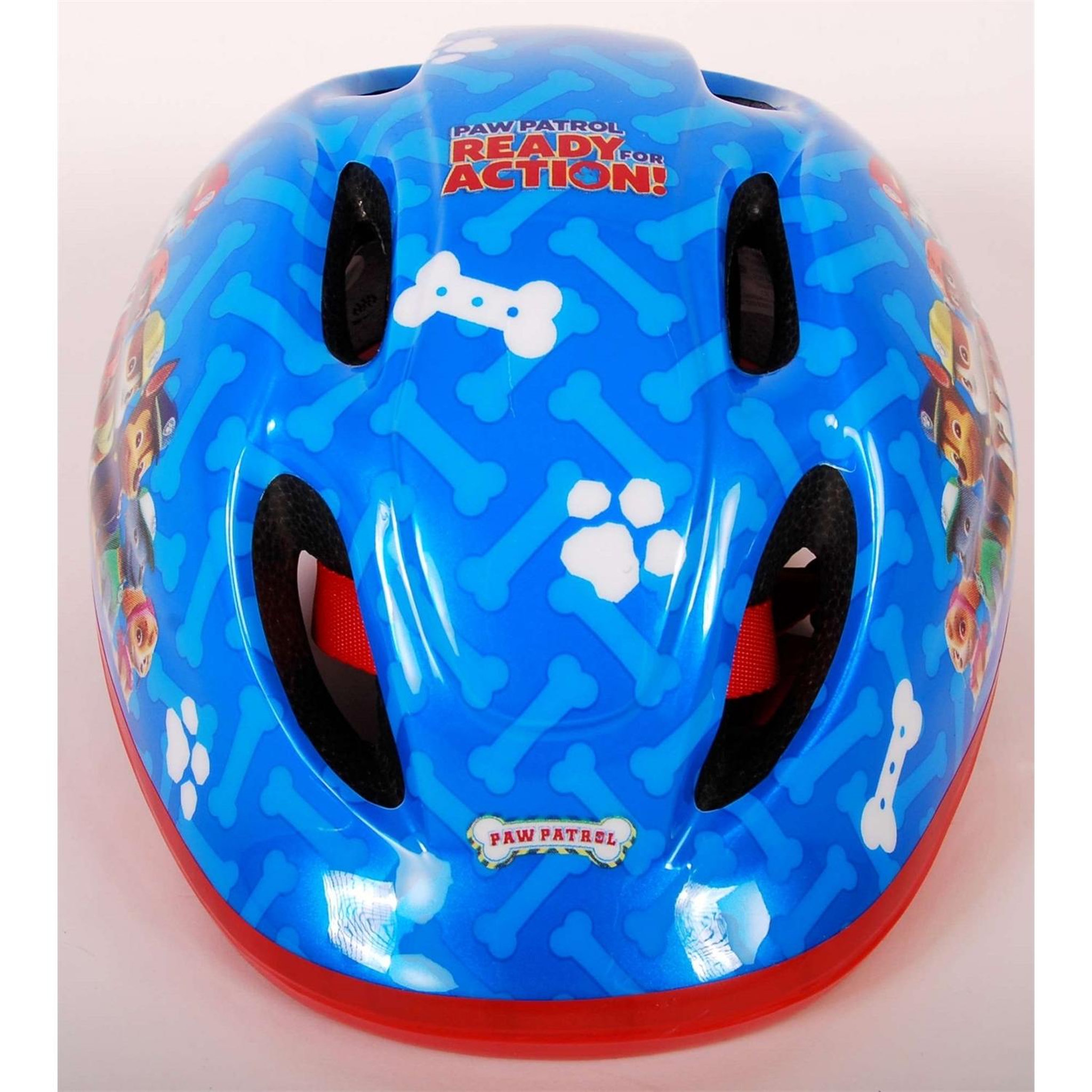 Voir la diapositive 2 : VOLARE Paw Patrol Casque de vélo bleu rouge 51-55 cm