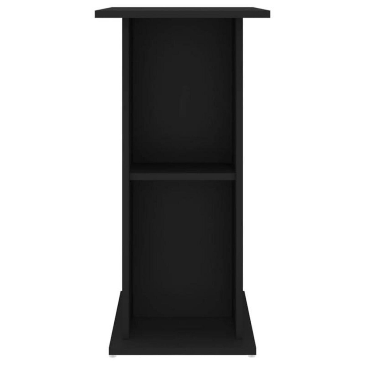 VIDAXL Support pour aquarium noir 75x36x72,5 cm bois d ingénierie