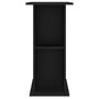 Voir la diapositive 5 : VIDAXL Support pour aquarium noir 75x36x72,5 cm bois d ingénierie