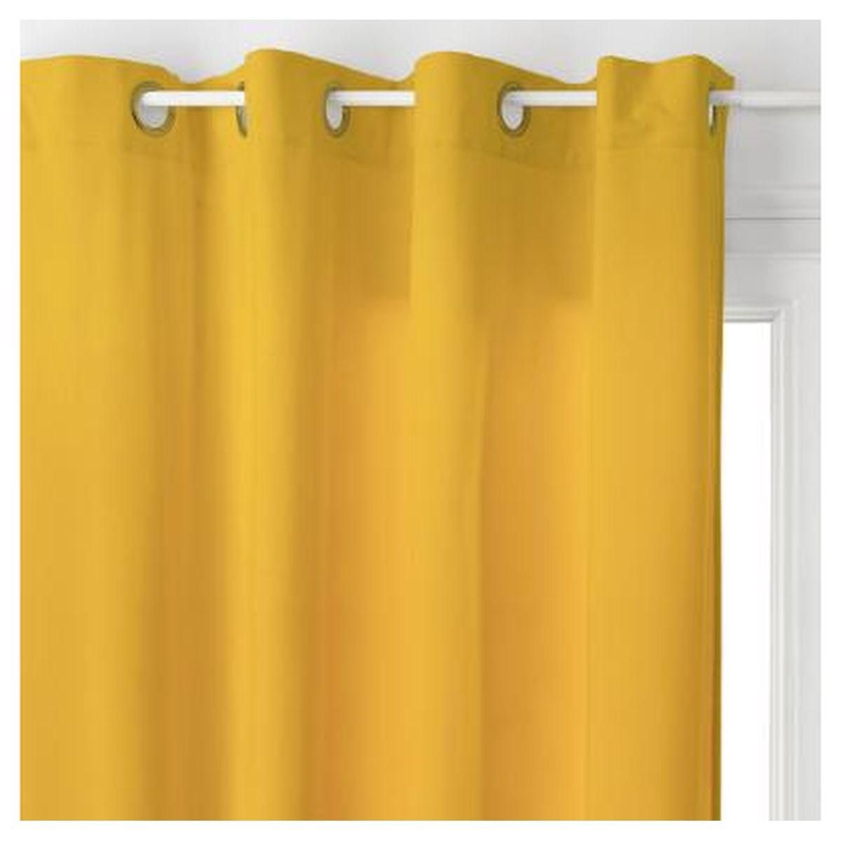 Rideau uni tamisant LILOU