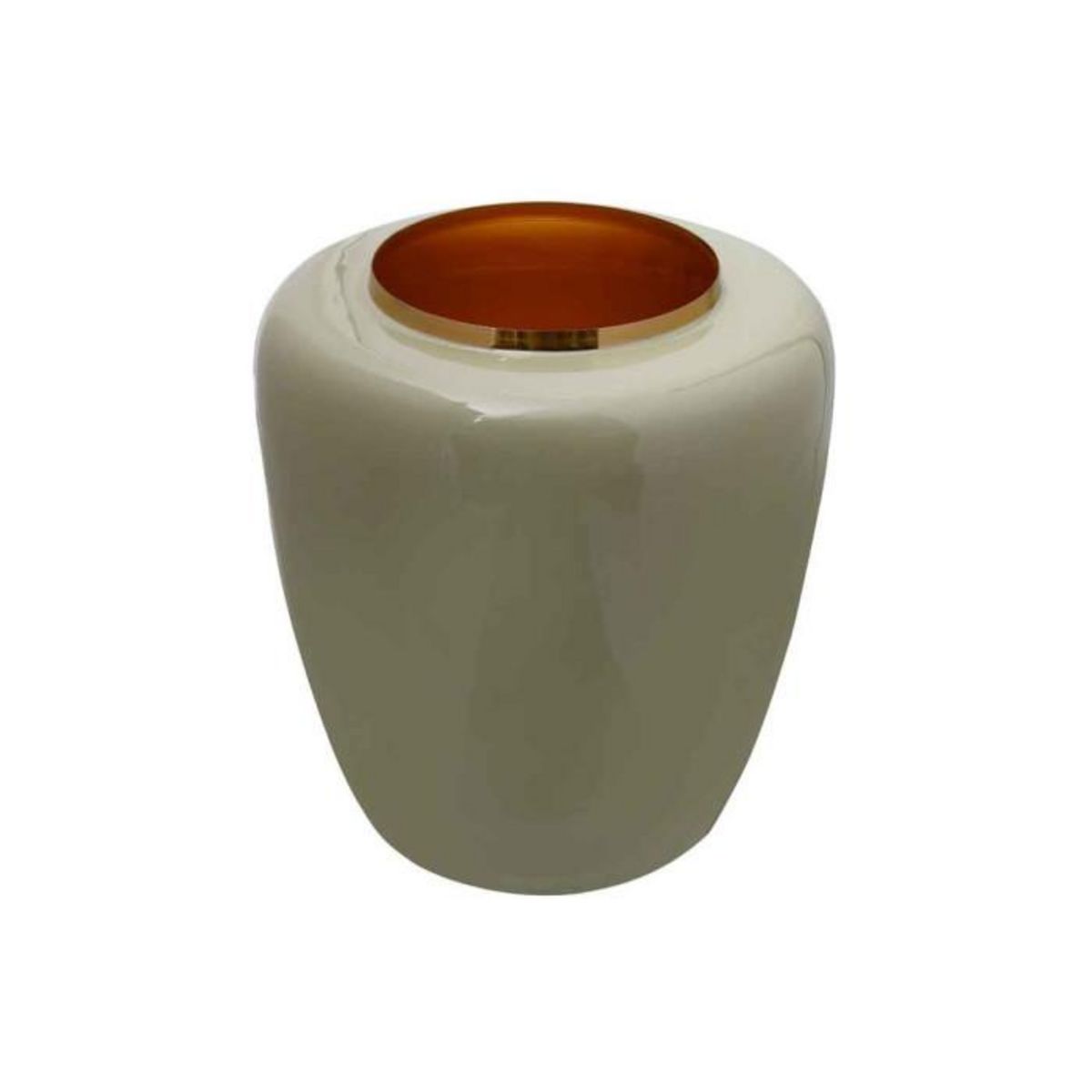 Paris Prix Vase Design en Métal  Artisse  36cm Menthe & Or