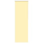 VIDAXL Store enrouleur occultant jaune largeur du tissu 65,7 cm