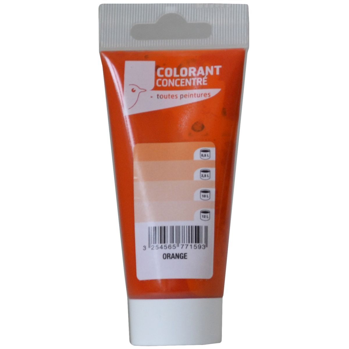 AUCHAN Colorant pour peinture intérieure Orange