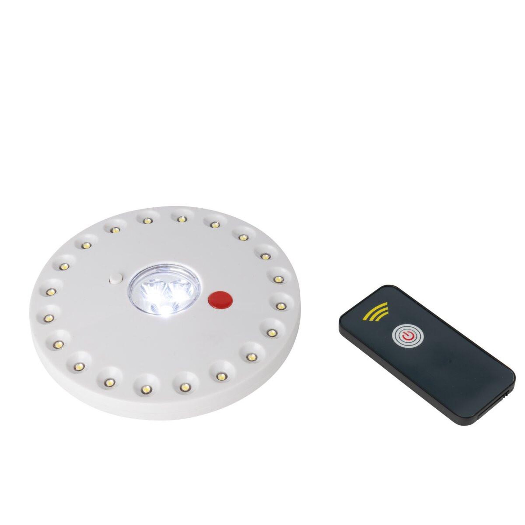 Voir la diapositive 2 : J-LINE Plafonnier led rond  wanda  13cm blanc