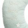 Voir la diapositive 3 : Atmosphera Kids Coussin Musical Enfant  Lune  37cm Bleu