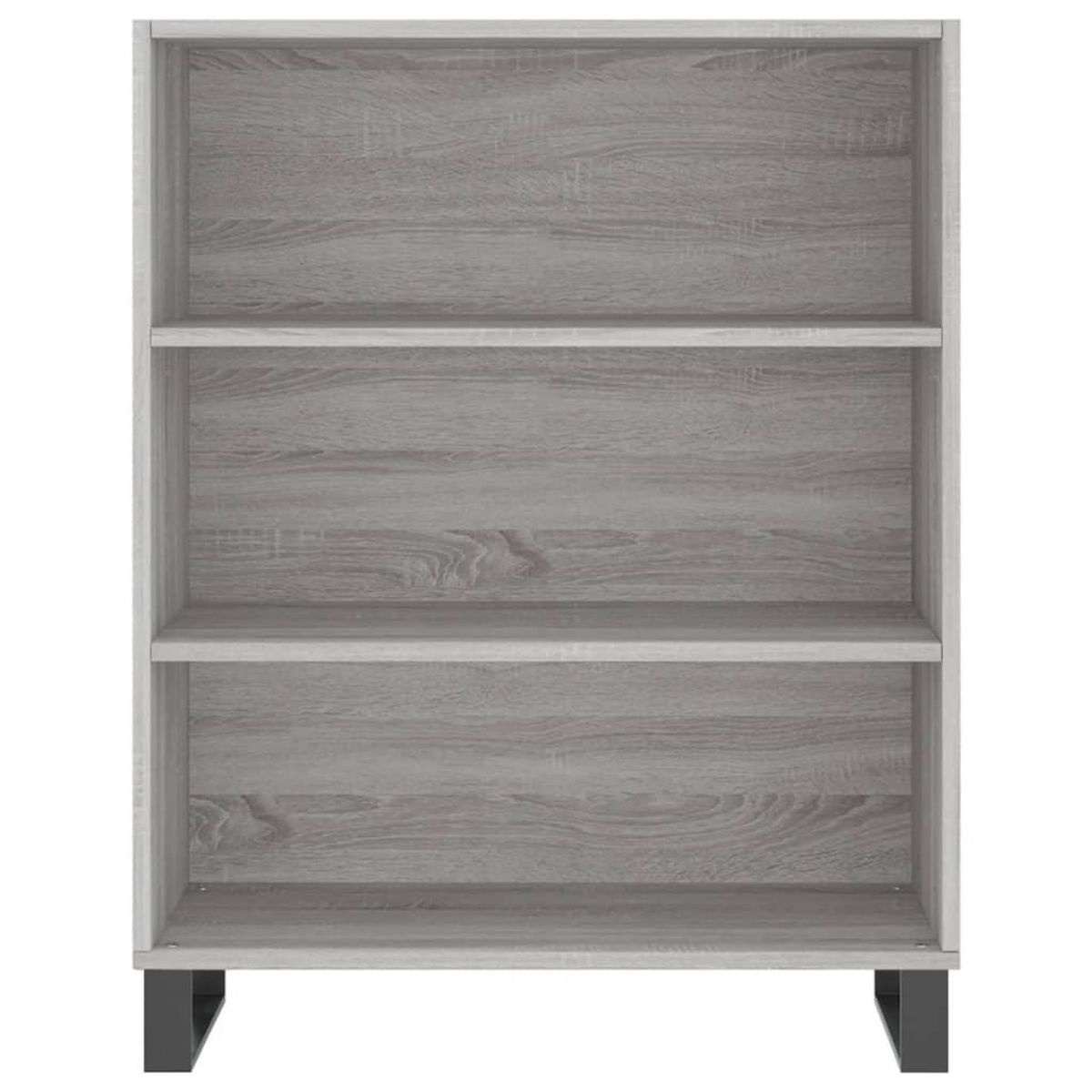 VIDAXL Buffet sonoma gris 69,5x32,5x180 cm bois d'ingenierie