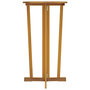 Voir la diapositive 4 : VIDAXL Table de bar 90x65x105 cm Bois de teck solide
