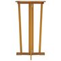 Voir la diapositive 4 : VIDAXL Table de bar 90x65x105 cm Bois de teck solide
