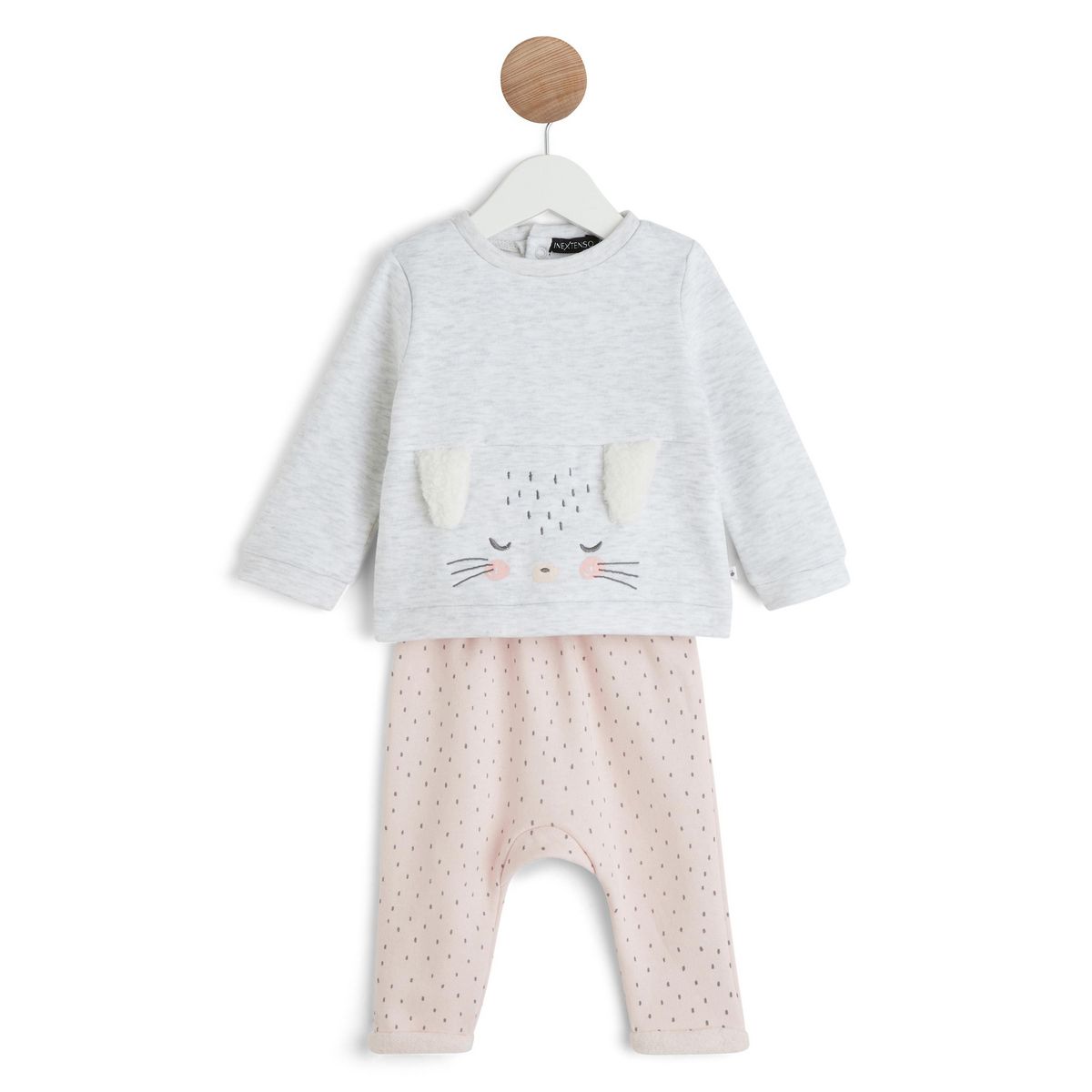 INEXTENSO Ensemble de naissance lapin bébé fille