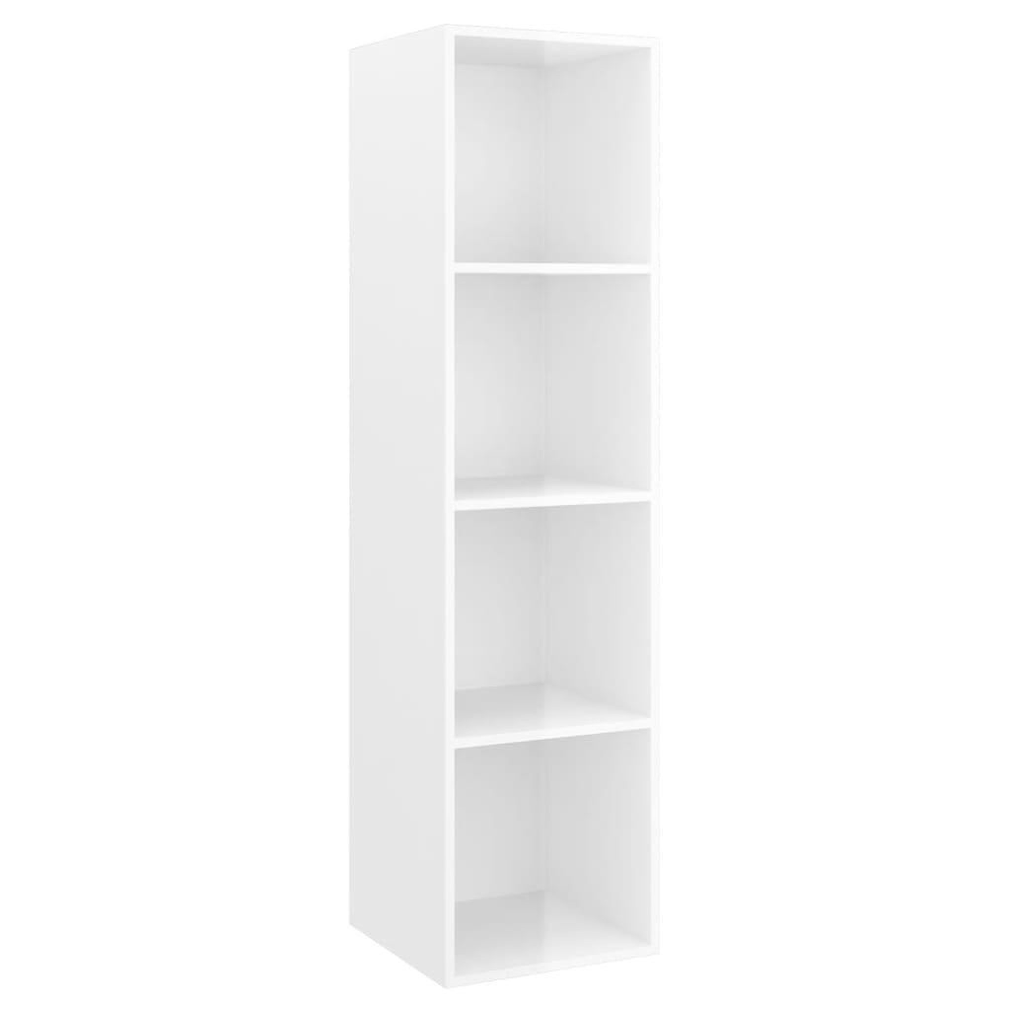Voir la diapositive 4 : VIDAXL Meubles TV muraux 2 pcs Blanc brillant Bois d'ingenierie