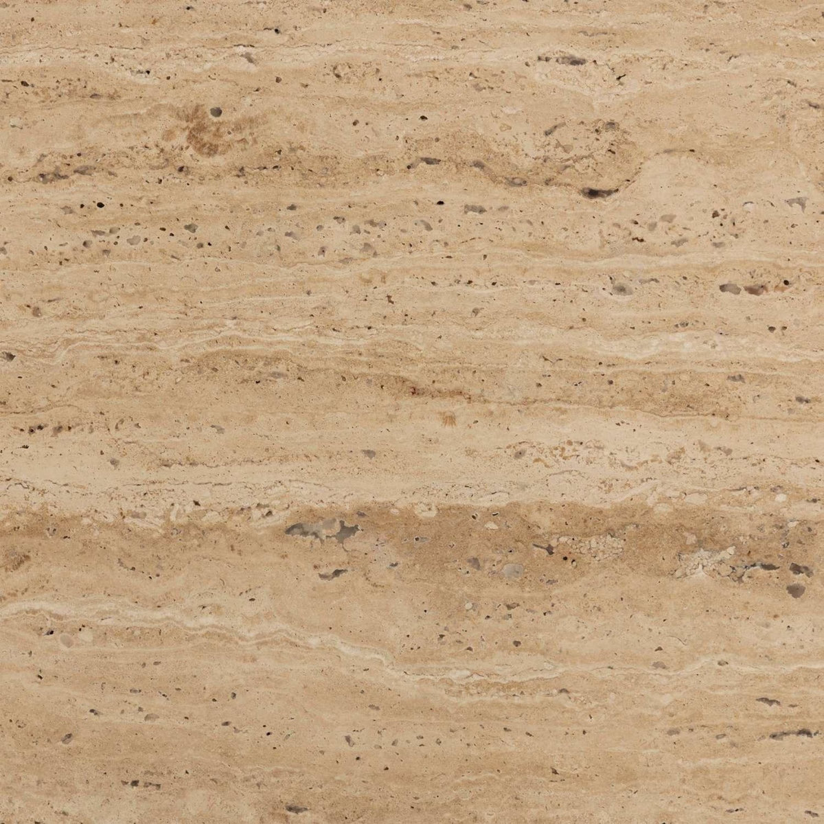 ATMOSPHERA Duo de tables à café en acacia et travertin JIVAN - Marron